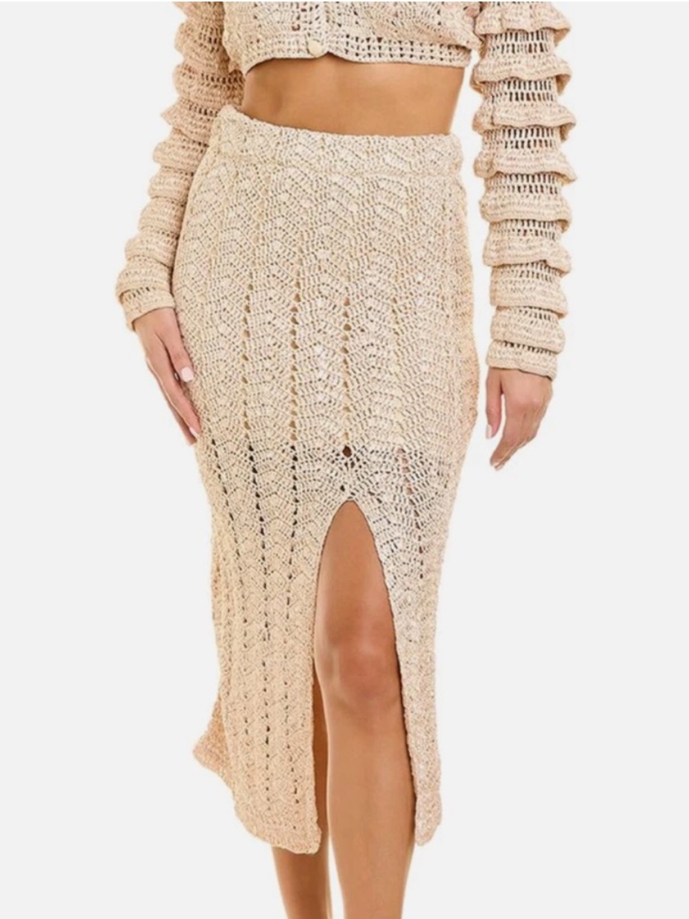 Loveshackfancy Arbor Midi Skirt